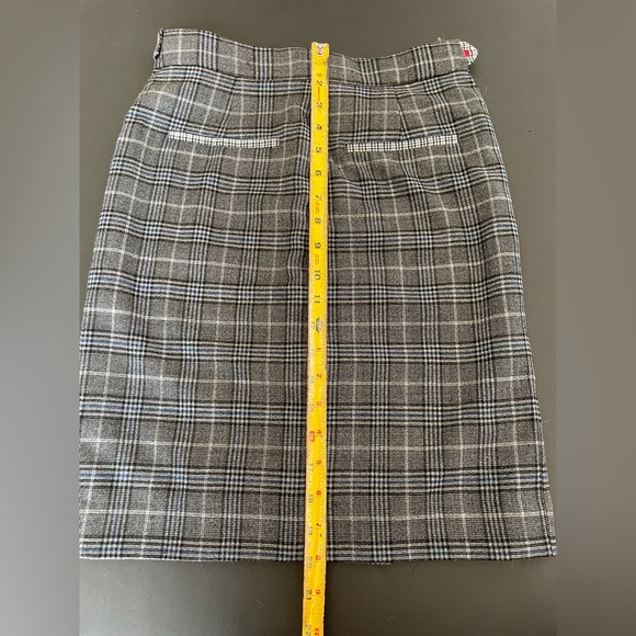 Women’s Rag &Bone Plaid Pencil Strait Skirt Size 00 - Picture 6 of 6